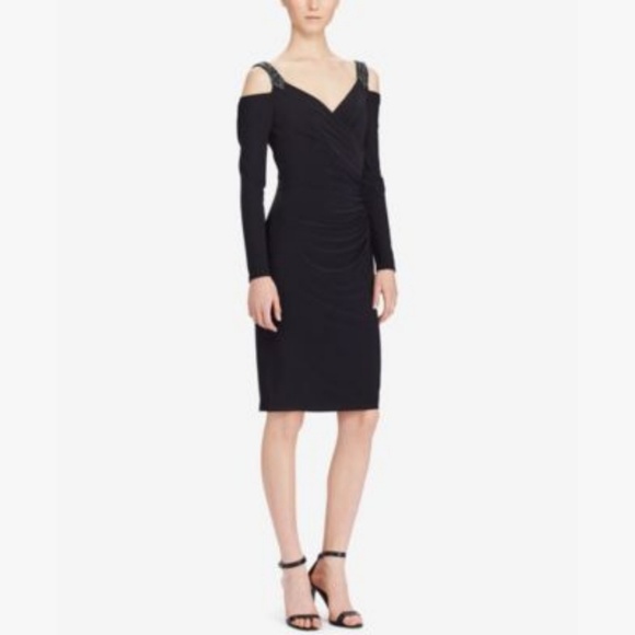 Lauren Ralph Lauren Dresses & Skirts - Lauren Ralph Lauren Black Jersey Dress